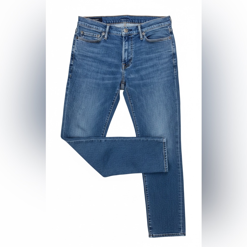 Abercrombie & Fitch Mid Rise Skinny Stretch Blue Denim Jeans Women’s Size W30